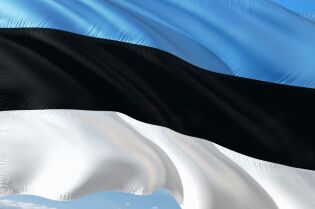 Flaga Estonii. Fot. pixabay.com