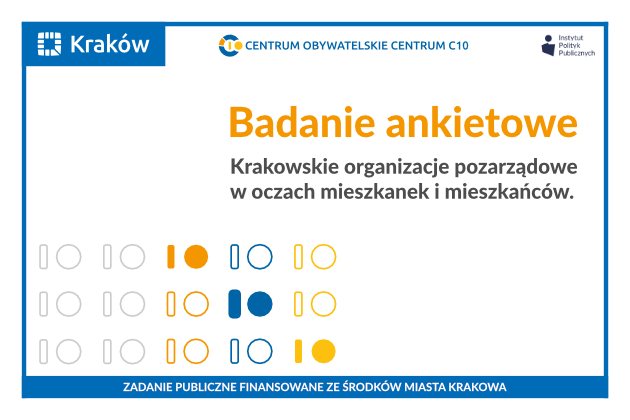 Krakowskie organizacje pozarządowe w oczach mieszkanek i mieszkańców