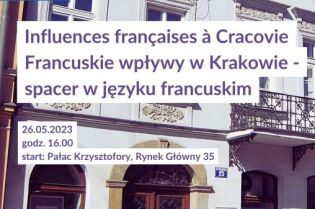 Spacer po francusku w Krakowie organizowany przez Centrum Wielokulturowe