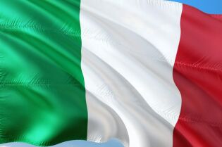 Flaga Włoch . Fot. pixabay.com