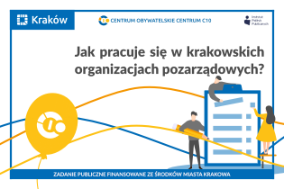 Badanie ankietowe pn. Jak pracuje się w krakowskich organizacjach pozarządowych. Fot. Centrum Obywatelskie Centrum C 10