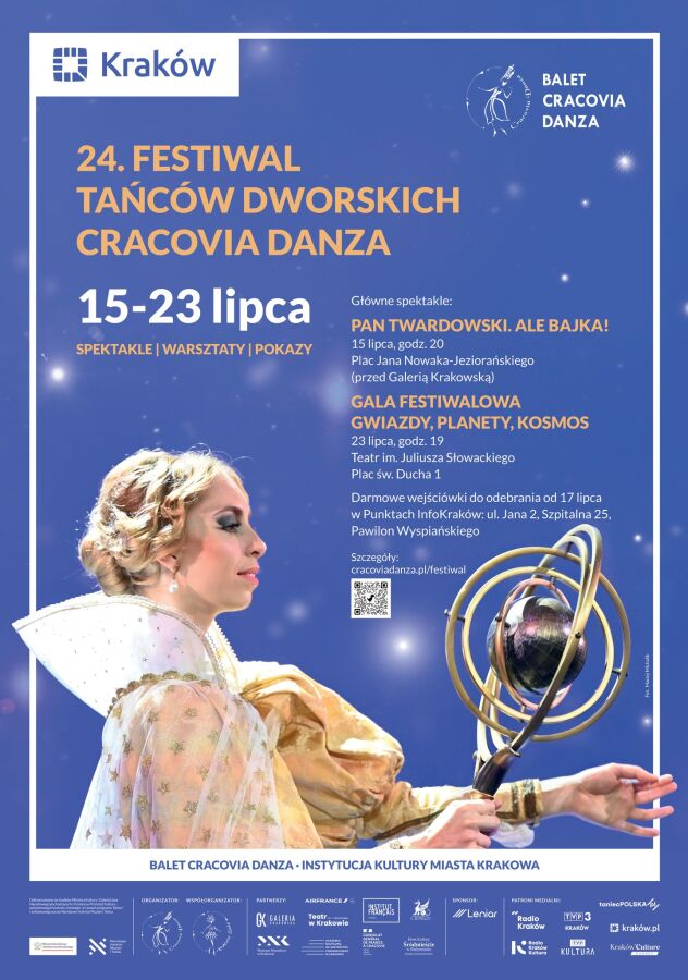 24. Festiwal Tańców Dworskich - plakat