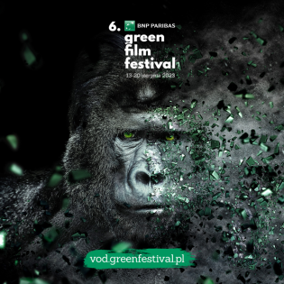 Zaproszenie na Międzynarodowy festiwal filmów ekologicznych - BNP Paribas Green Film Festival od 13 do 20 sierpnia.