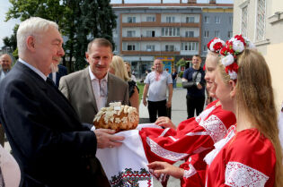 Prezydent Miasta Krakowa odwiedził Drohobycz. Fot. Urząd Miasta Drohobycz