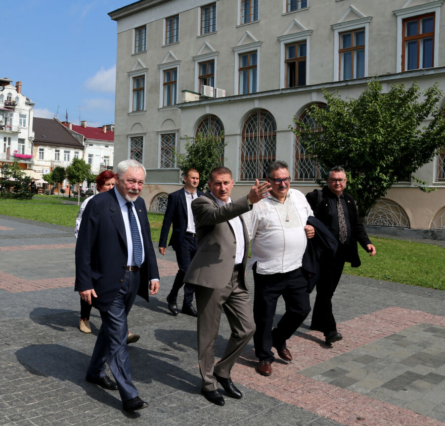 Prezydent Miasta Krakowa odwiedził Drohobycz