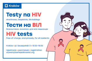 testy na HIV. Fot. Wydział Polityki Społecznej i Zdrowia UMK