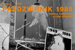 Harald Kirchner: Kraków – Lipsk. Październik 1989. Wernisaż wystawy fotografii w Domu Norymberskim. Fot. Don Norymberski w Krakowie