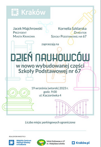 Dzień Naukowców w szkole w Dębnikach