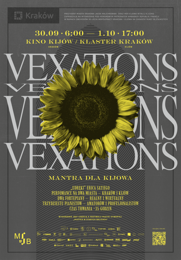 Vexations plakat wydarzenia