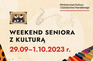 Przed nami „Weekend seniora z kulturą”. Fot. gov.pl