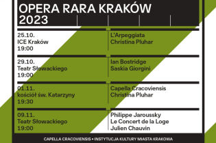 Opera Rara Kraków 2023. Fot. Aleksander Znosko 