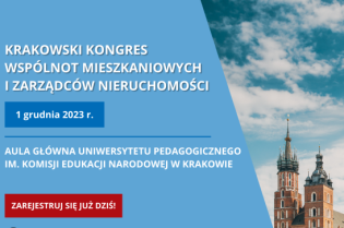 krakowski kongres wspólnot mieszkaniowych. Fot. materiały prasowe