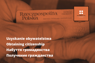 Grafika do artykułu o uzyskaniu obywatelstwa. Fot. Centrum Wielokulturowe w Krakowie/Adriana Omylak