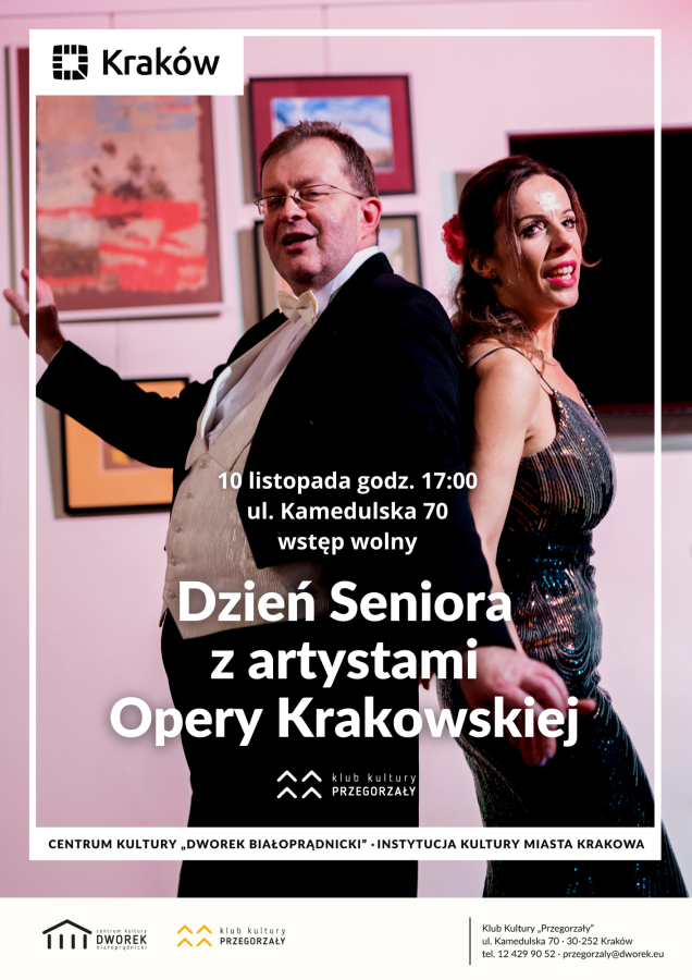 Dzień Seniora z artystami Opery Krakowskiej plakat