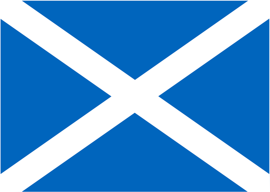Krzyż św. Andrzeja Flaga Szkocji 
