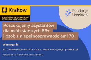 Poszukujemy asystentów osób starszych. Fot. materiały prasowe