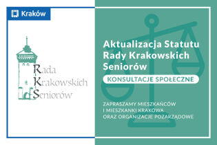 Ponowne konsultacje społeczne dotyczące zmian w Statucie Rady Krakowskich Seniorów