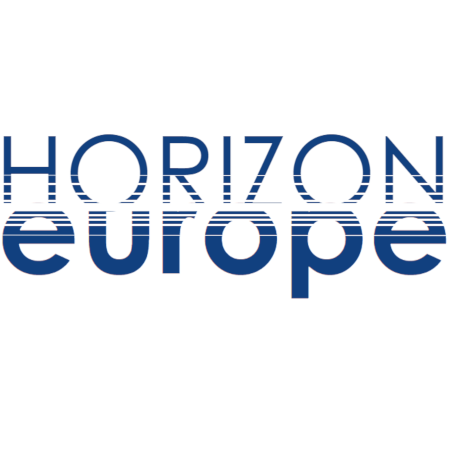 obrazek przedstawia logo programu Horyzont Europa