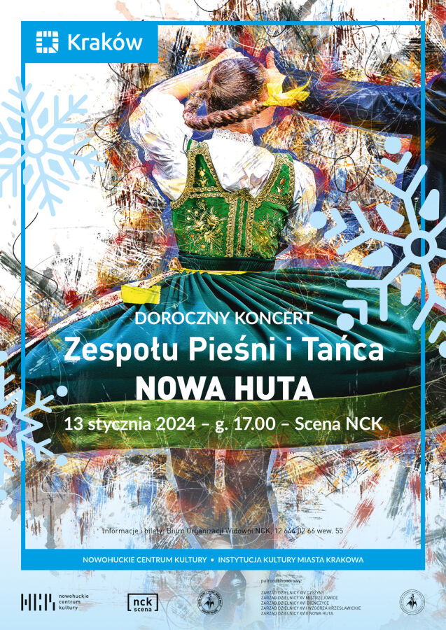 Doroczny koncert Zespołu Pieśni i Tańca NOWA HUTA 