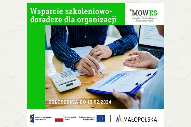Wsparcie szkoleniowo-doradcze dla organizacji z Krakowa i okolic