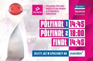 Turniej finałowy TAURON Pucharu Polski siatkarzy 2024. Fot. materiały prasowe