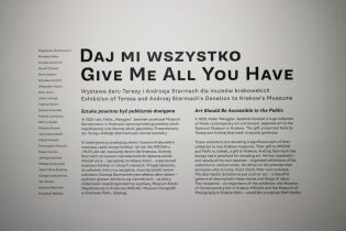 „Daj mi wszystko” – pierwsza wystawa w Bunkrze Sztuki po remoncie. Fot. Bogusław Świerzowski/krakow.pl