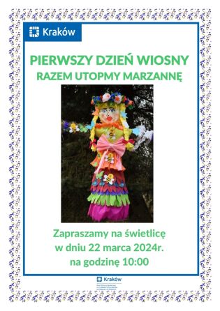 Pierwszy dzień wiosny na Helców.. Fot. DPS im. L. i A. Helclów w Krakowie