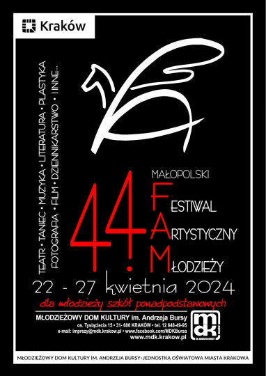 44. Małopolski Festiwal Artystyczny Młodzieży