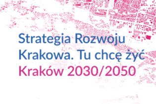 Logo Strategii Rozwoju Krakowa 2030/2050
