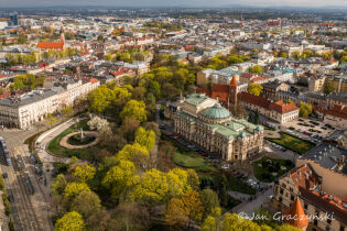 Zdjęcie panoramiczne Krakowa