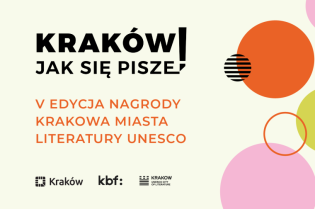 Wyniki piątej edycji Nagrody Krakowa Miasta Literatury UNESCO. Fot. materiały prasowe