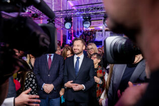 Aleksander Miszalski zum Krakauer Stadtpräsidenten gewählt. Foto Bogusław Świerzowski/krakow.pl