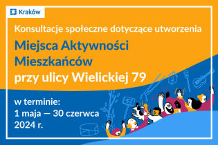 Miejsce Aktywności Mieszkańców przy ul. Wielickiej – konsultacje społeczne. Fot. Obywatelski Kraków
