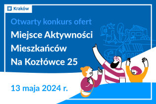Miejsce Aktywności Mieszkańców Na Kozłówce 25 – otwarty konkurs ofert . Fot. Obywatelski Kraków