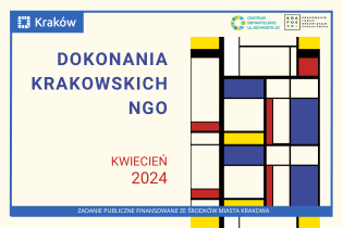 Wystawa krakowskie NGO CMS - kwiecień 24.png. Fot. Centrum Obywatelskie – ul. Reymonta 20