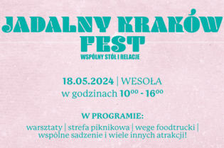 Jadalny Kraków Fest 2.0. Fot. materiały prasowe