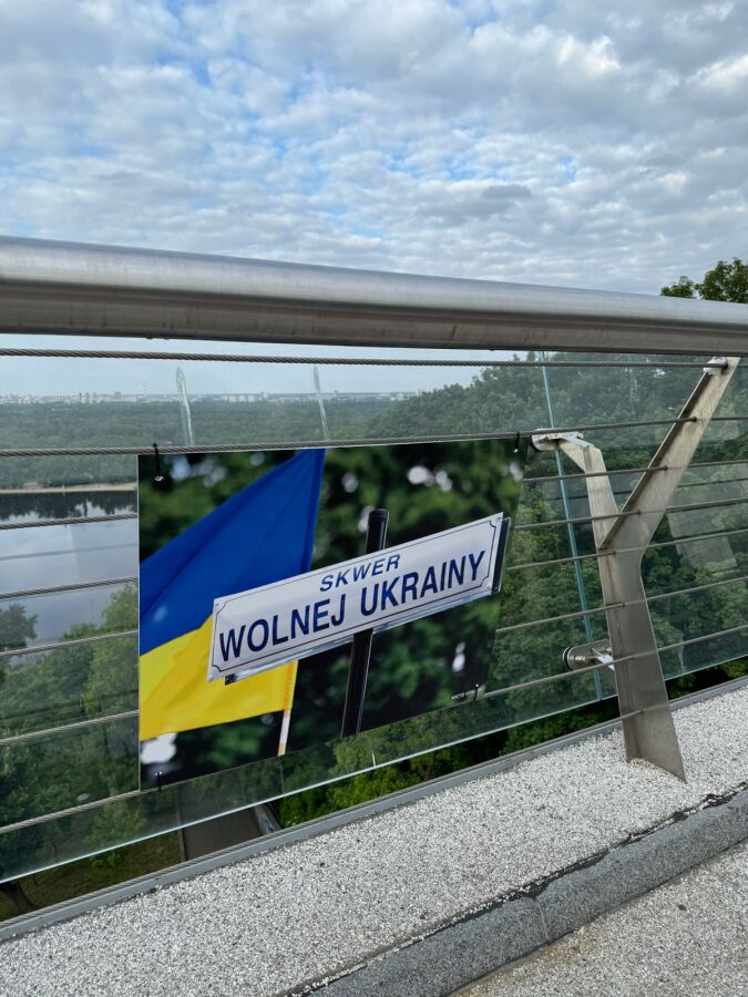 Kijów dziękuje Europie przejmującą wystawą plenerową