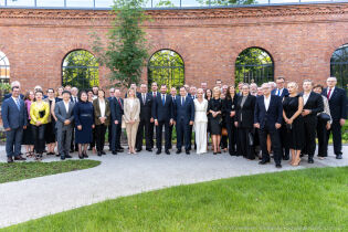 Spotkanie Prezydenta Krakowa z Krakowskim Korpusem Konsularnym 5.06.2024. Fot. P. Wojnarowski - Kancelaria Prezydenta UMK