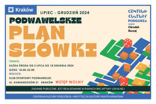 Plakat podwawelskie planszówki. Fot. Obywatelski Kraków