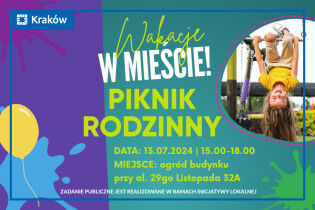 Piknik wakacje w mieście 13.07.24. Fot. Obywatelski Kraków