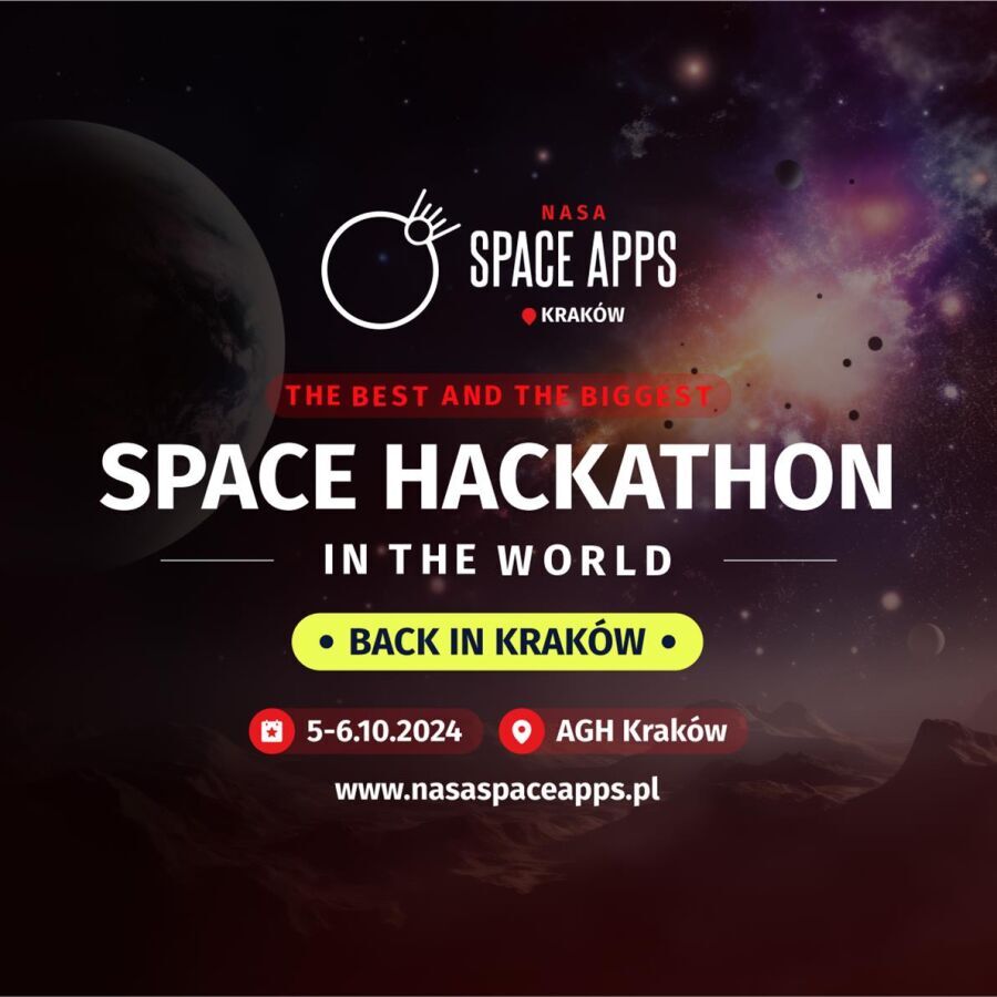 NASA Space App Hackaton w Krakowie 