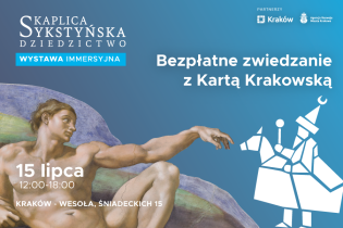 15 lipca wystawa Kaplica Sykstyńska na Wesołej darmowa dla krakowian . Fot. Urząd Miasta Krakowa 