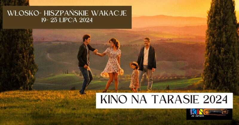 Plakat kina Agrafka  Kino na tarasie. Włosko-hiszpańskie wakacje. 