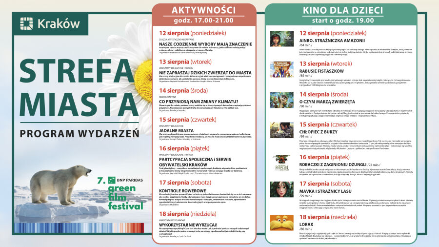 plakat green festival