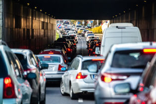 sct strefa czystego transportu korek samochody. Fot. Zarząd Transportu Publicznego w Krakowie