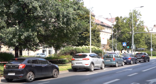 aleje ul. mazowiecka lewoskręt. Fot. telewizja.krakow.pl