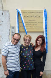 Na Kazimierzu odsłonięto pamiątkową tablicę poświęconą Henrykowi Voglerowi 