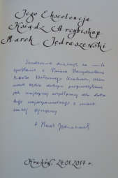 Prezydent Jacek Majchrowski powitał abpa Marka Jędraszewskiego