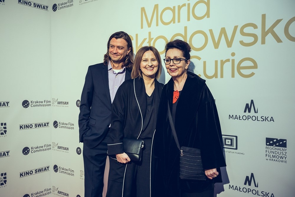 Gwiazdy na premierze filmu „Maria Skłodowska-Curie” w Krakowie