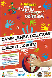 XXV jubileuszowy sezon rozgrywek KNBA - wiosna 2012: CAMP „KNBA DZIECIOM”